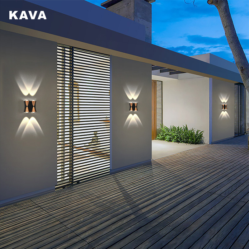 Lâmpada de parede à prova d'água-interior-externa-LED-parede-Arandelas-KW006